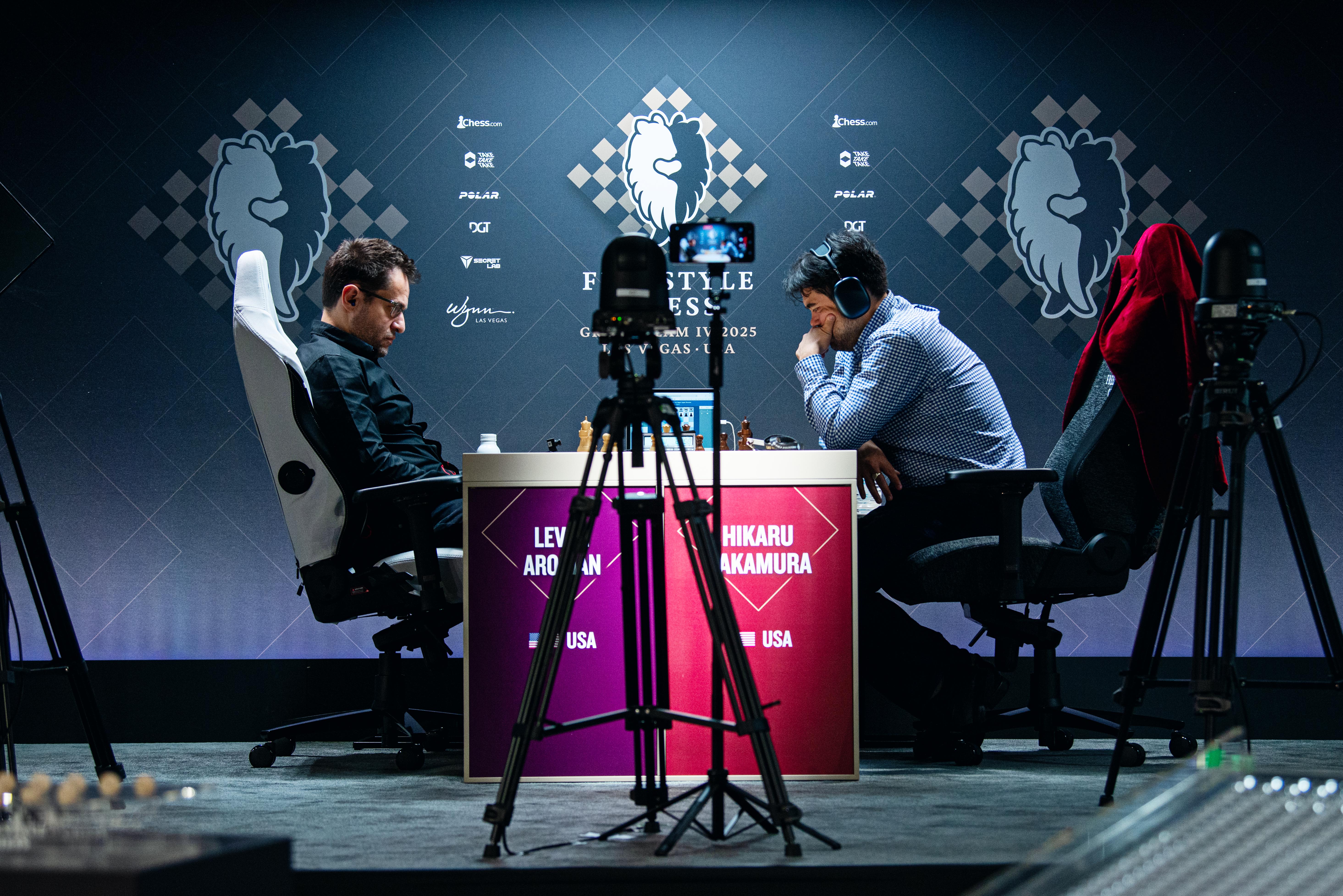 Aronian's match against Nakamura