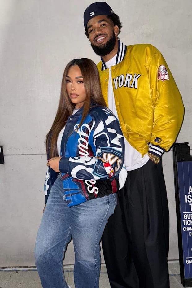 Karl-Anthony Towns and Jordyn Woods