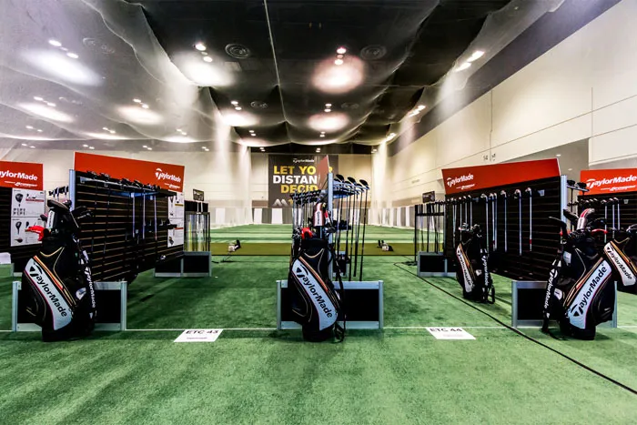 TaylorMade Booth